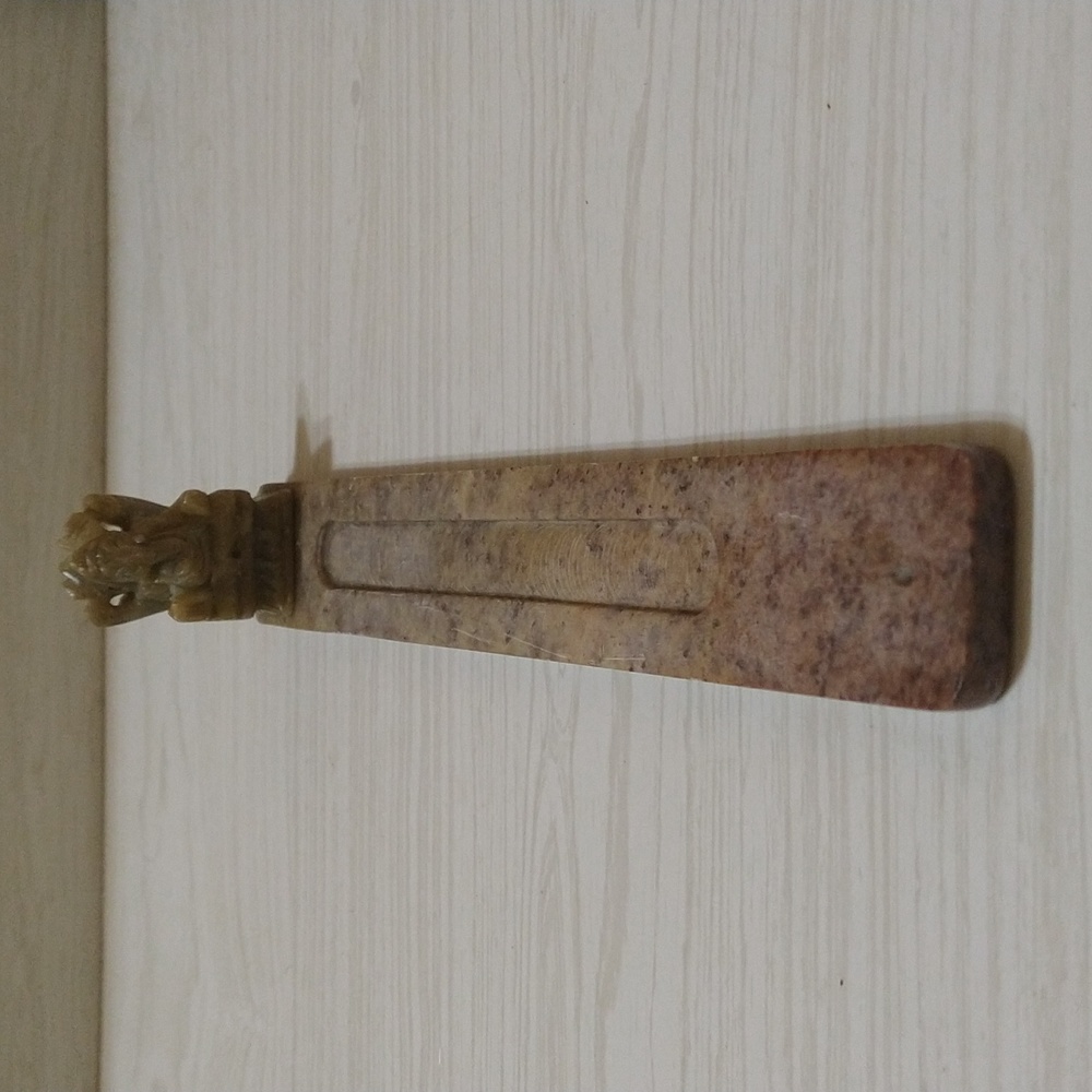 Vintage Genesha Incense Holder Crafted of Soapstone